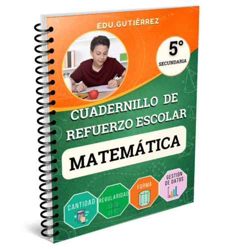 CUADERNILO DE REFUERZO ESCOLAR  MATEMÁTICA-5° SECUNADARIA