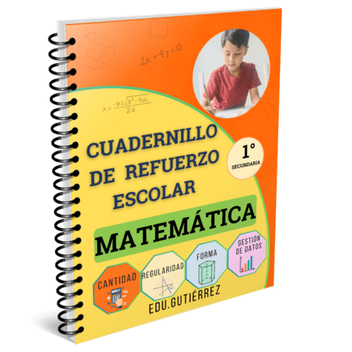 CUADERNILLO DE REFUERZO ESCOLAR MATEMÁTICA1°- SECUNDARIA