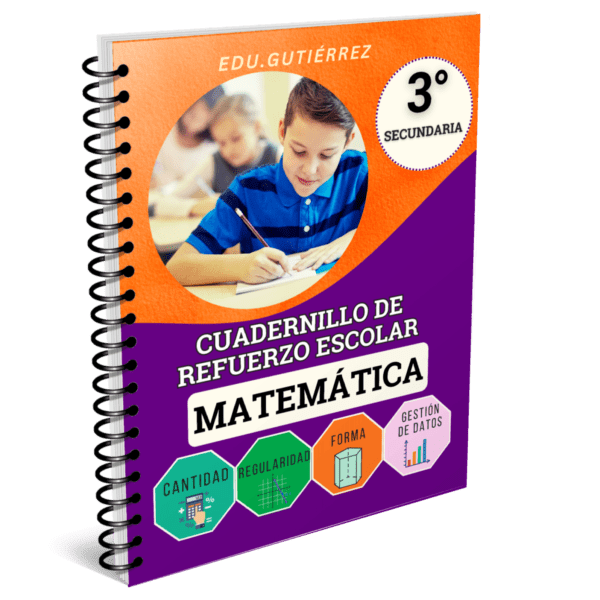 CUADERNILLO DE REFUERZO ESCOLAR MATEMÁTICA 3°-SECUNDARIA